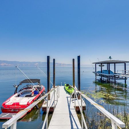 Spacious Lakeport House On Clear Lake With Dock Vila Exterior foto